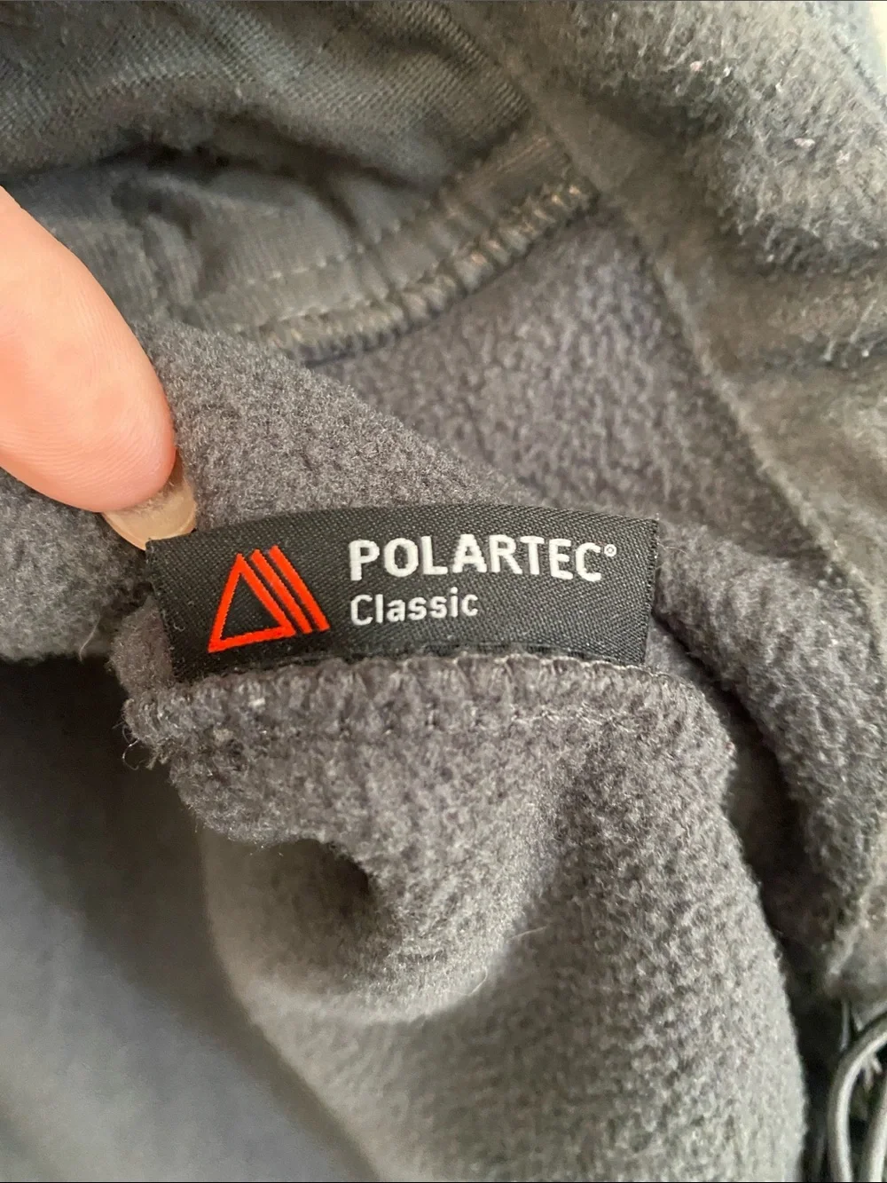 The North Face Gray Lightweight Full-Zip Fleece Jacket
